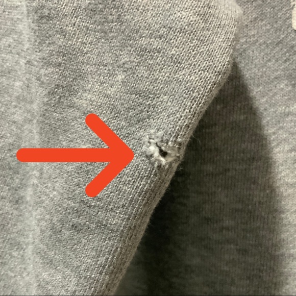 Levi’s Strauss distressed Grey Pullover Hoodie, Sweat Shirt - Picture 8 of 16